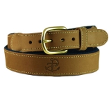 Leather Stamp Belt on Cotton