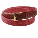 Tab & Buckle Macrame Belt
