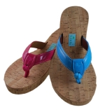 Leather Cork Wedge