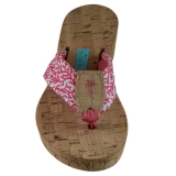 Fabric Cork Wedge