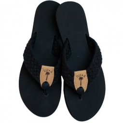 Black Macrame Sandal