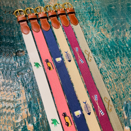 DYO Embroidered Surcingle Belt