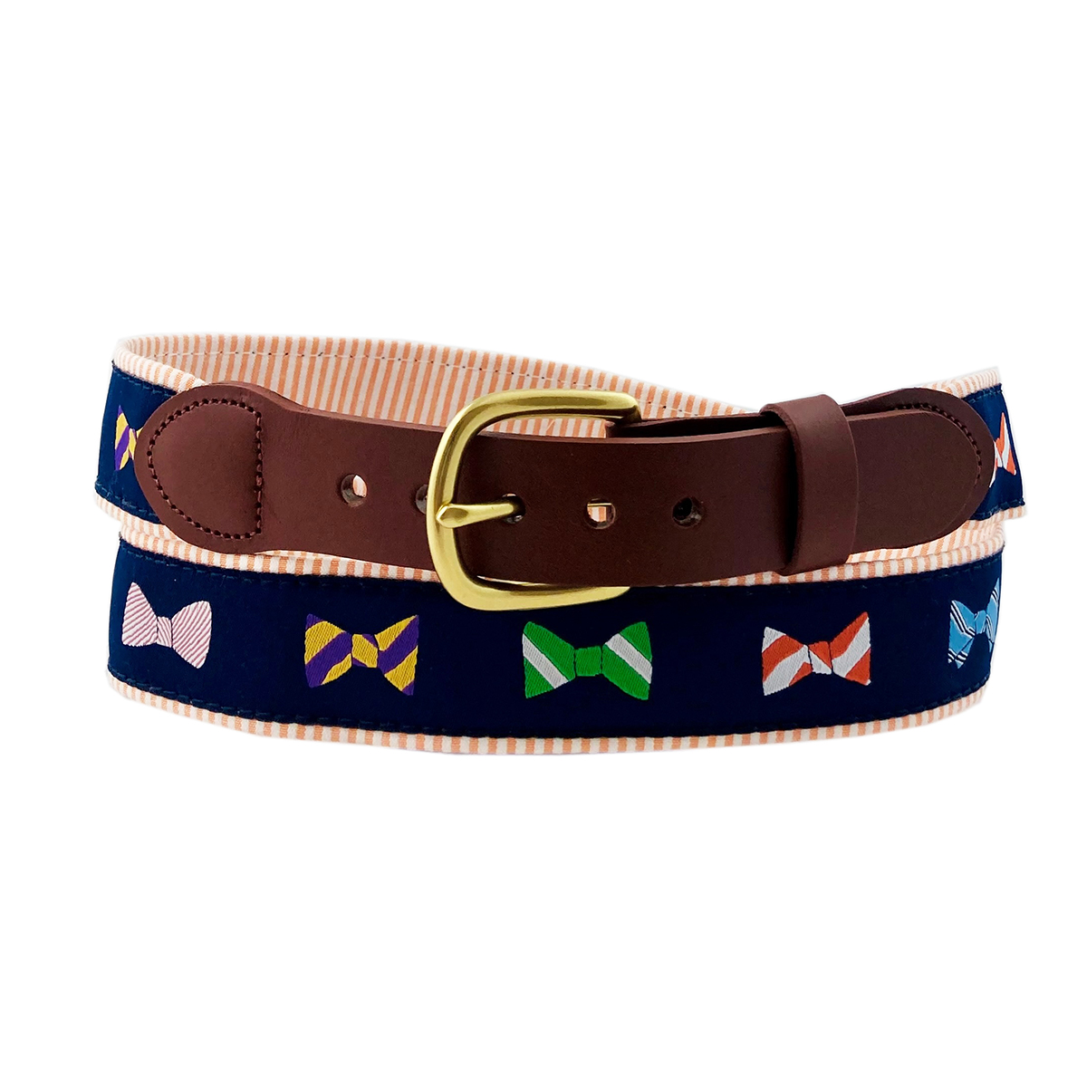 orange-seersucker-with-bowties-motif-eliza-b-leather-man-ltd