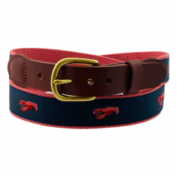 Nantucket Lobster Motif Belt