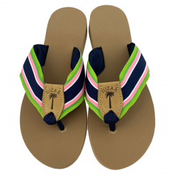 GGS 384 with Dark Navy Toe Ribbon