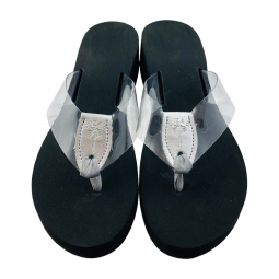 The Cinderella with Silver Patent Peanut