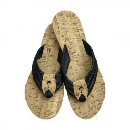 Black Raffia Cork