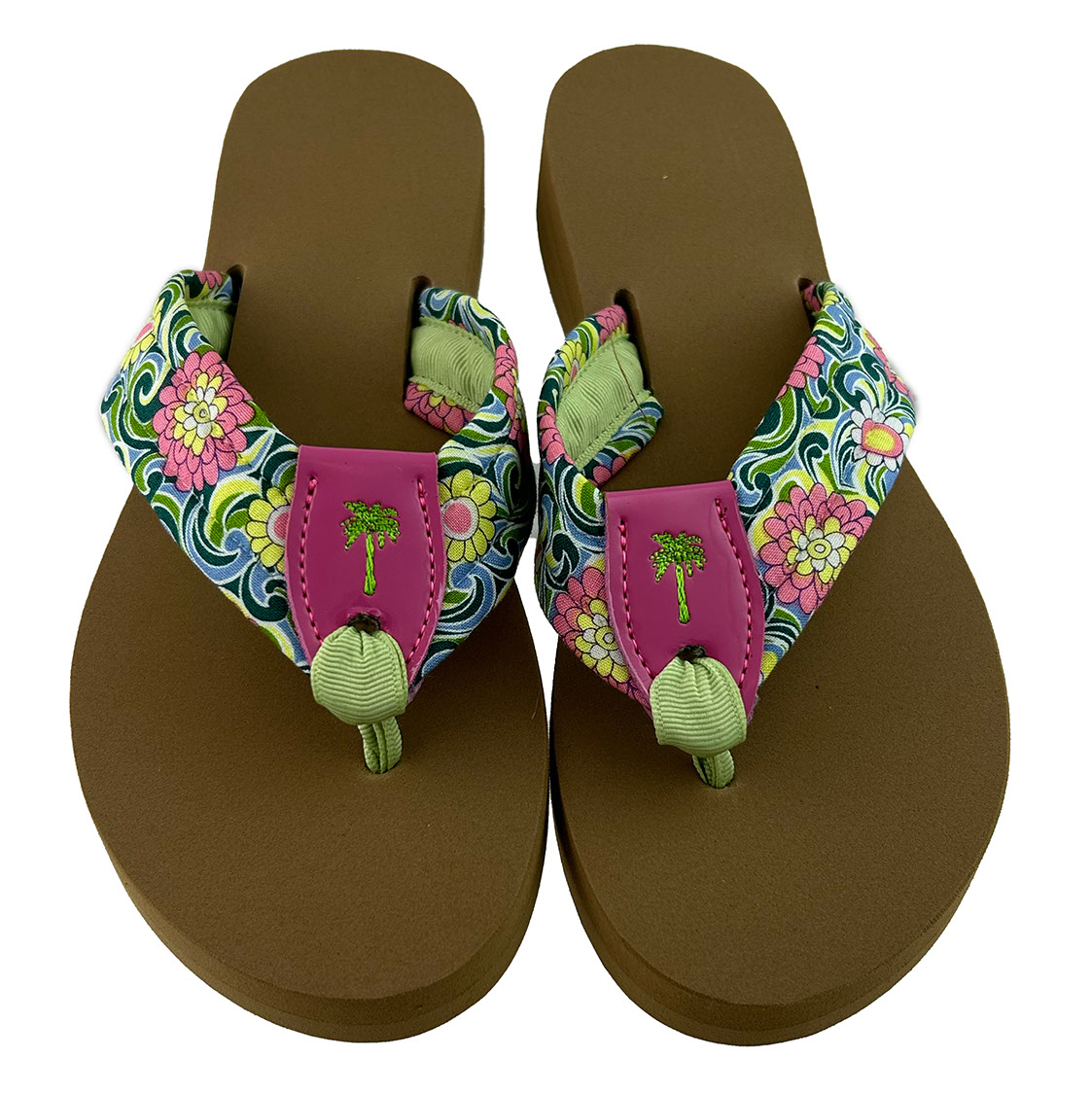 Carnation Carnival with Hot Pink Patent Peanut Eliza B Leather