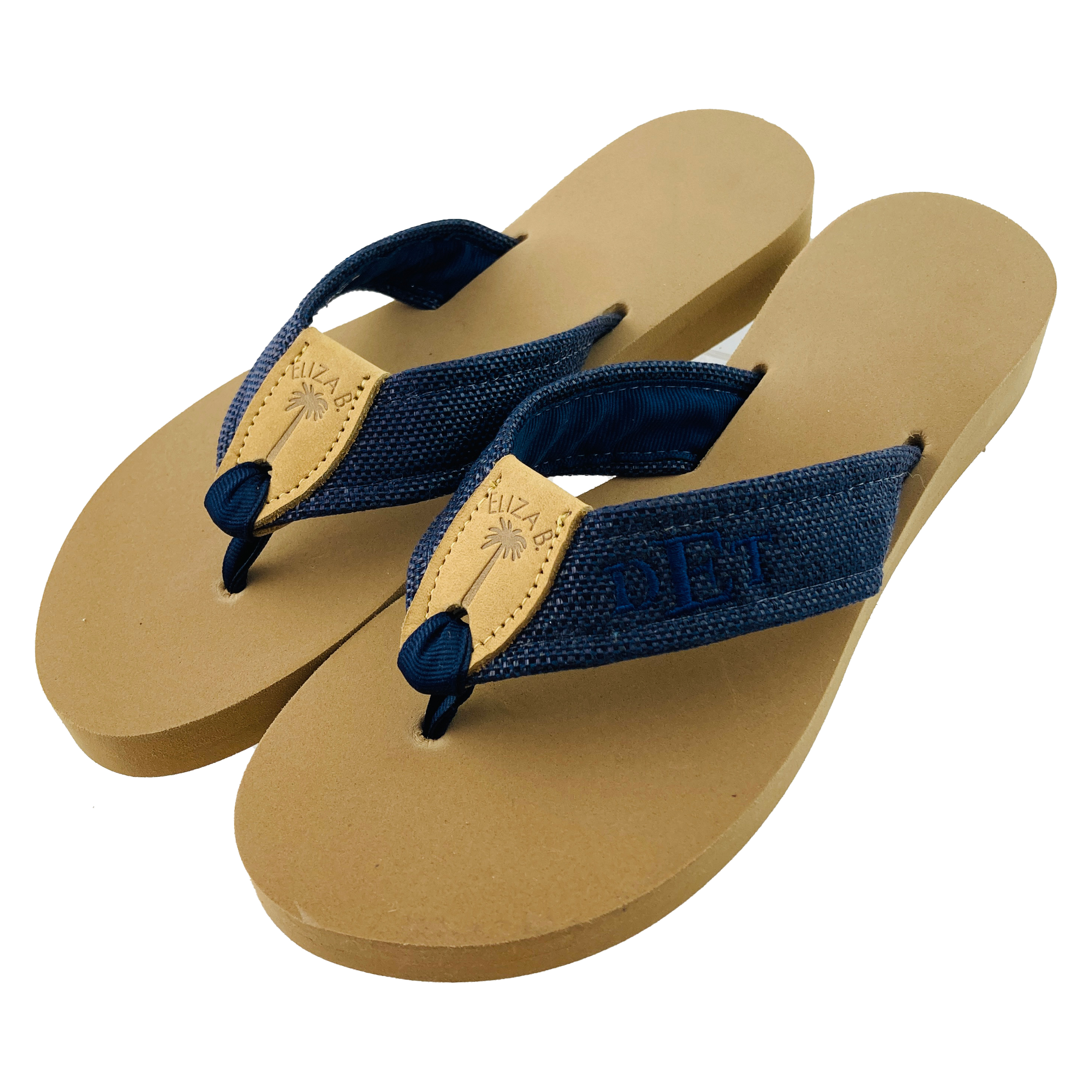 monogram sandals