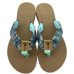 Skinny Bamboo Fabric Sandal