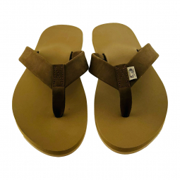 1" Dark Brown Nubuck on Almond Drifter Sole