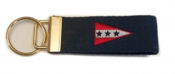 Cedar Point Yacht Club Keycain Embroidery
