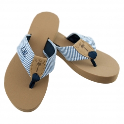 DYO Monogrammed Fabric Sandals