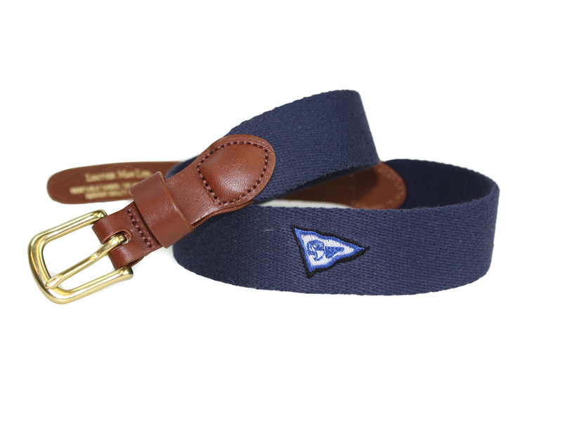 Herring Bay Yacht Club Kid's Belt in Surcingle with Burgee