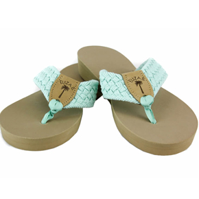 Mint Macrame Sandal