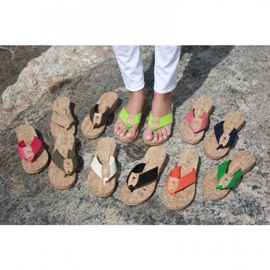 liza b flip flops