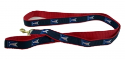 Nylon Dog Leash with AHYC Burgee