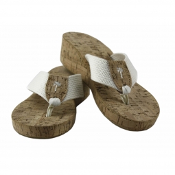 Cork Cotton Web Sandal
